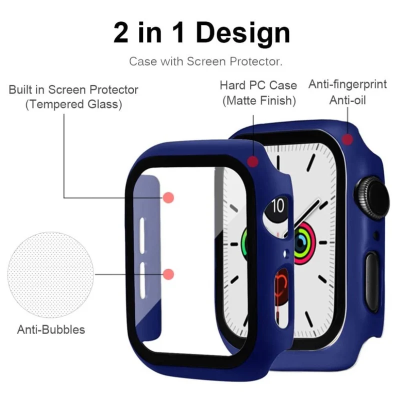 Apple Smartwatch Mattes Plastik Universell Bumper