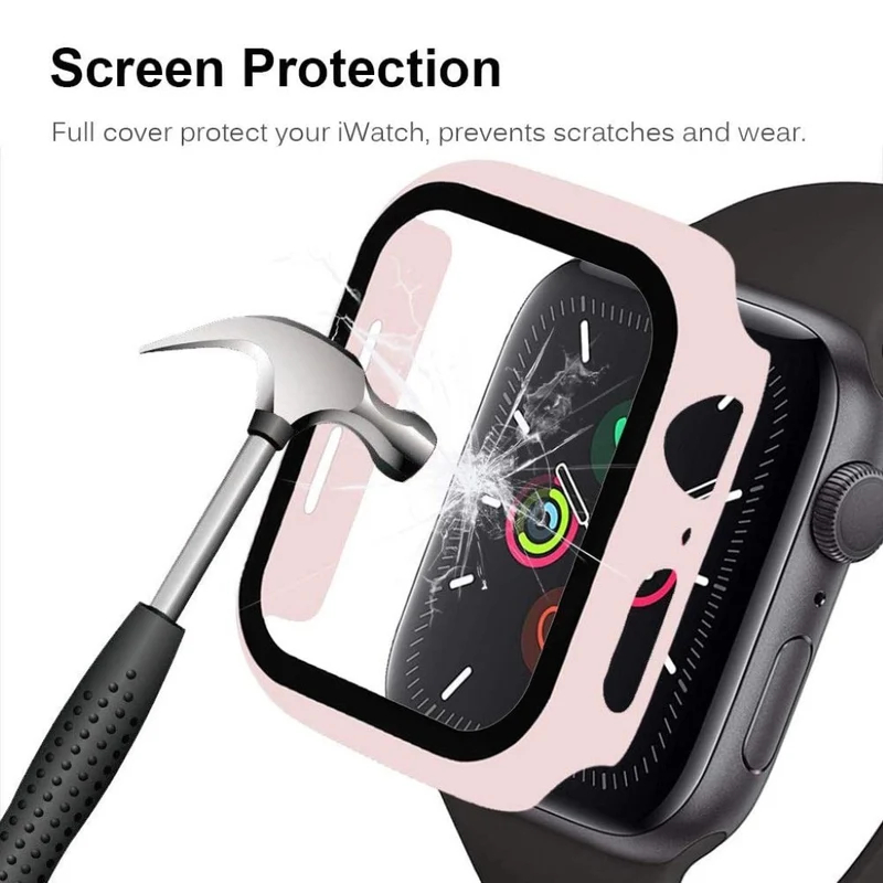 Apple Smartwatch Mattes Plastik Universell Bumper