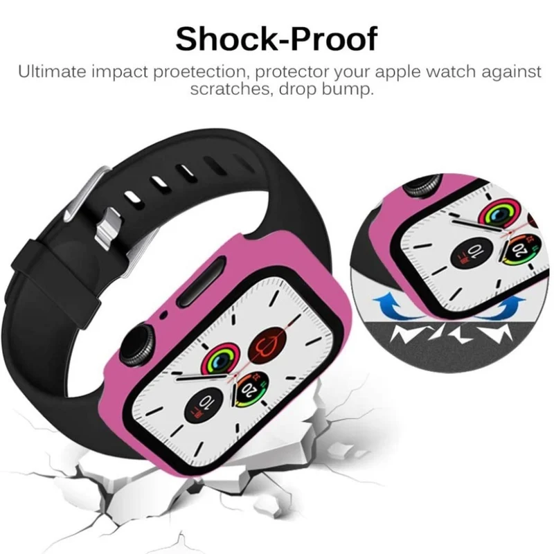 Apple Smartwatch Mattes Plastik Universell Bumper