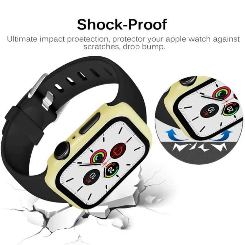 Apple Smartwatch Mattes Plastik Universell Bumper