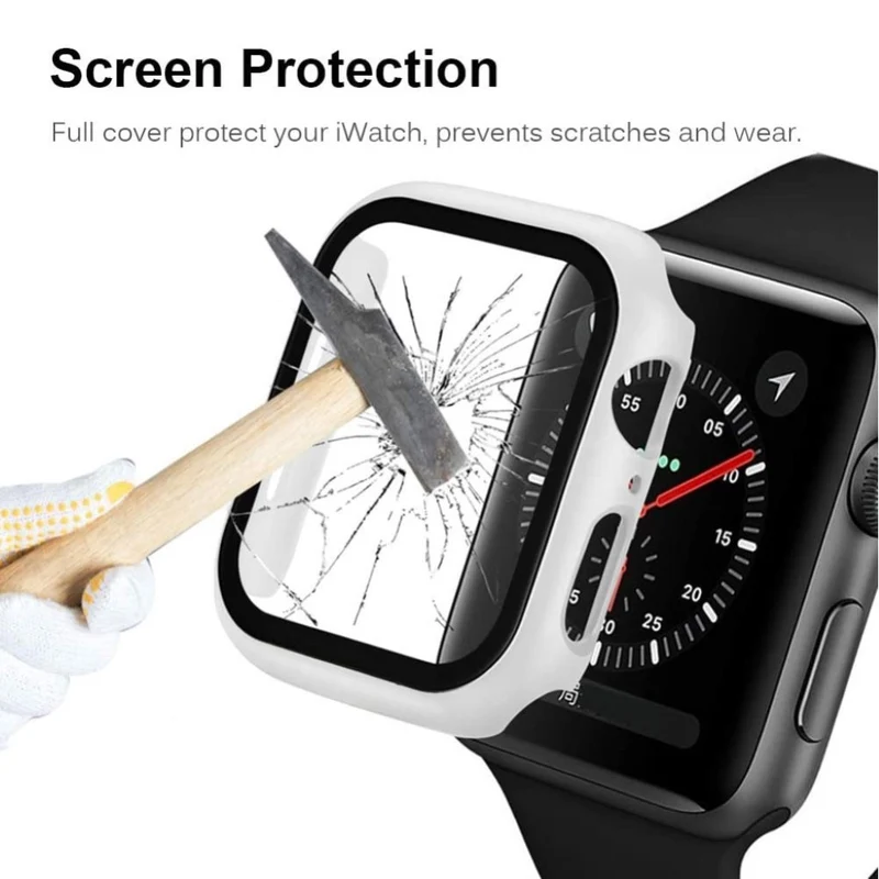 Apple Smartwatch Mattes Plastik Universell Bumper
