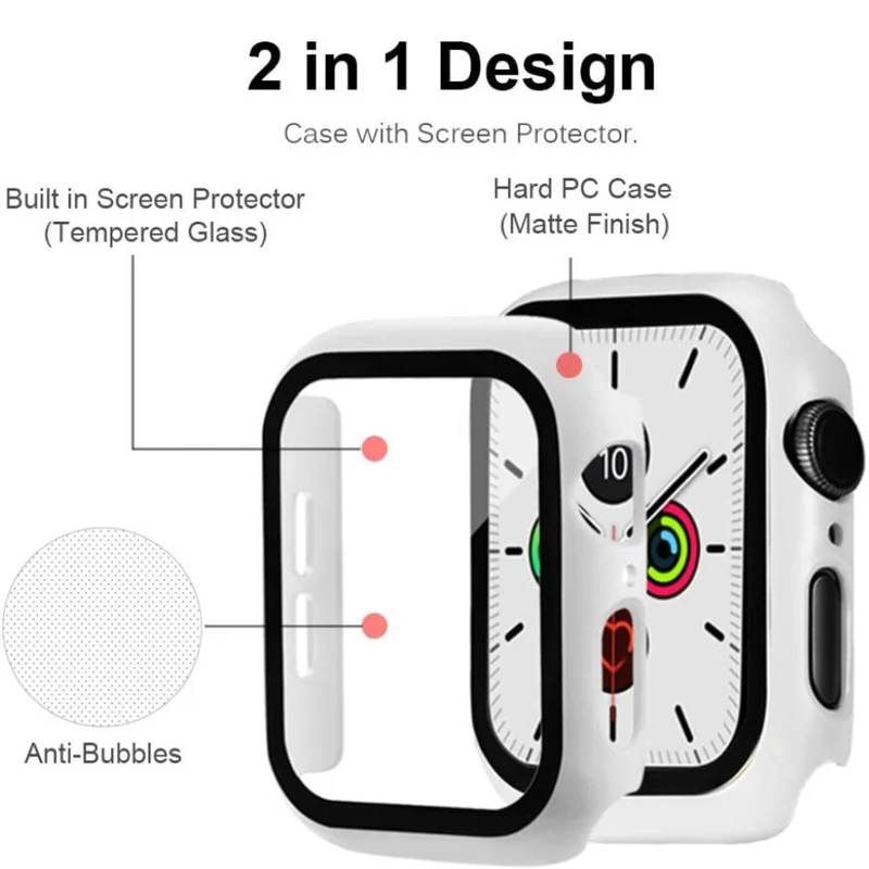 Apple Smartwatch Mattes Plastik Universell Bumper
