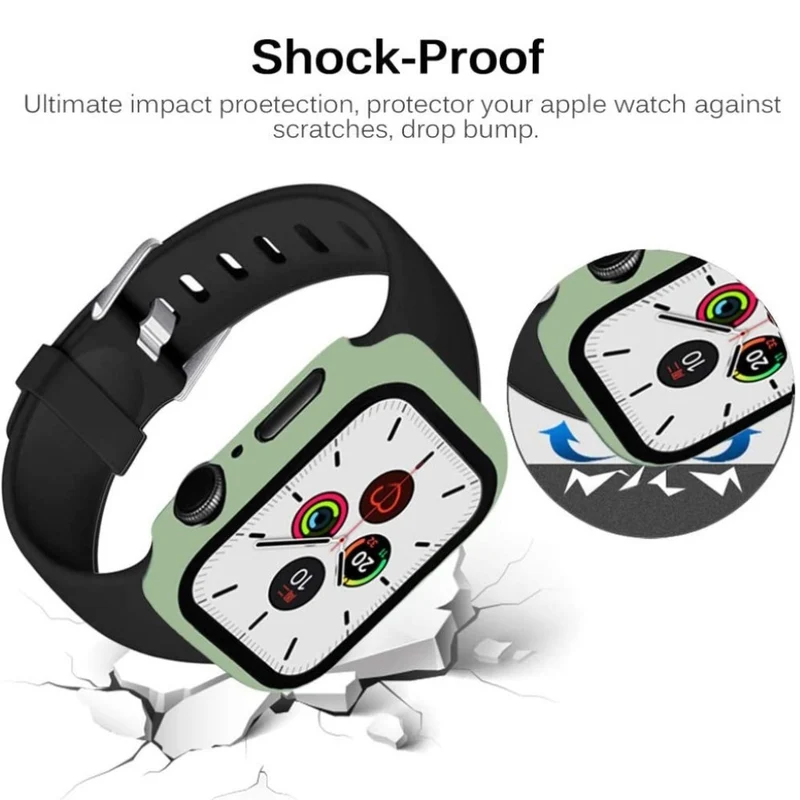 Apple Smartwatch Mattes Plastik Universell Bumper