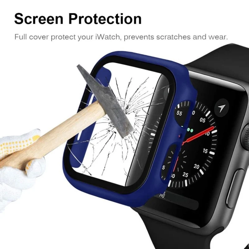 Apple Smartwatch Mattes Plastik Universell Bumper