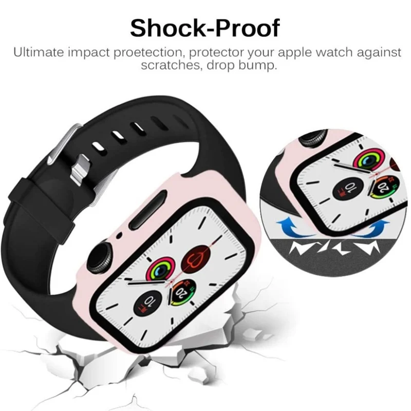 Apple Smartwatch Mattes Plastik Universell Bumper