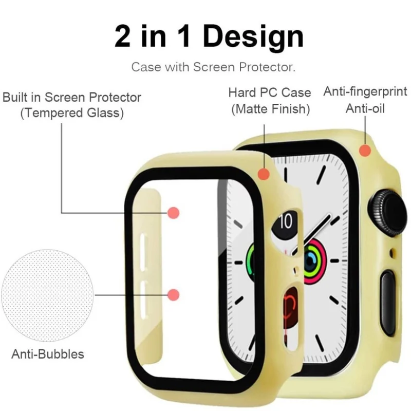 Apple Watch Series 1-3 42mm Dauerhaft Plastik Bumper