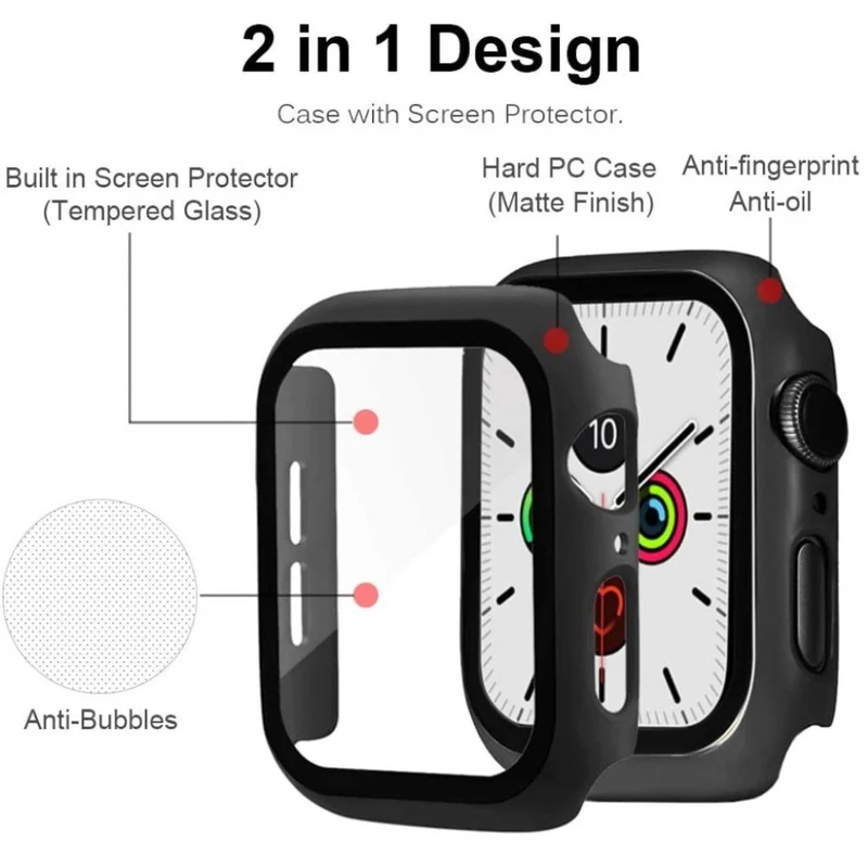 Apple Watch Series 1-3 42mm Dauerhaft Plastik Bumper
