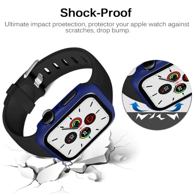Apple Watch Series 1-3 42mm Dauerhaft Plastik Bumper