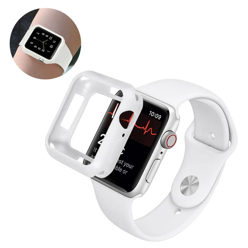 Apple Watch Series 5 44mm / Apple Watch 44mm Dauerhaft Silikon / TPU Universell Bumper