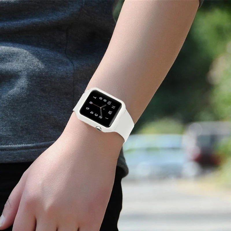 Apple Watch Series 5 44mm / Apple Watch 44mm Dauerhaft Silikon / TPU Universell Bumper