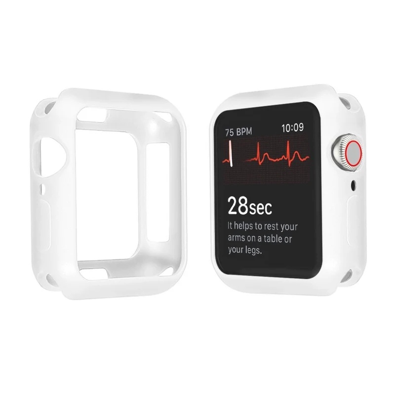 Apple Watch Series 5 44mm / Apple Watch 44mm Dauerhaft Silikon / TPU Universell Bumper