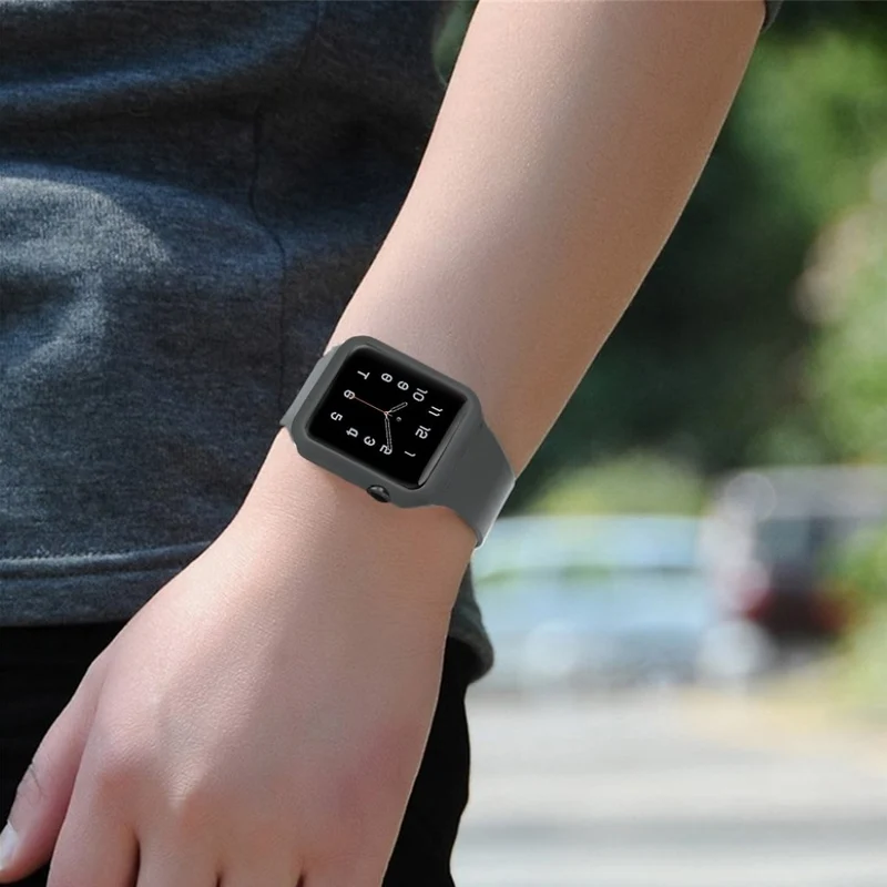 Apple Watch Series 5 44mm / Apple Watch 44mm Dauerhaft Silikon / TPU Universell Bumper