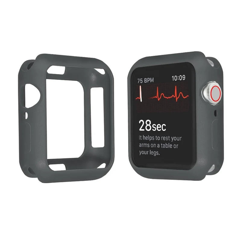 Apple Watch Series 5 44mm / Apple Watch 44mm Dauerhaft Silikon / TPU Universell Bumper