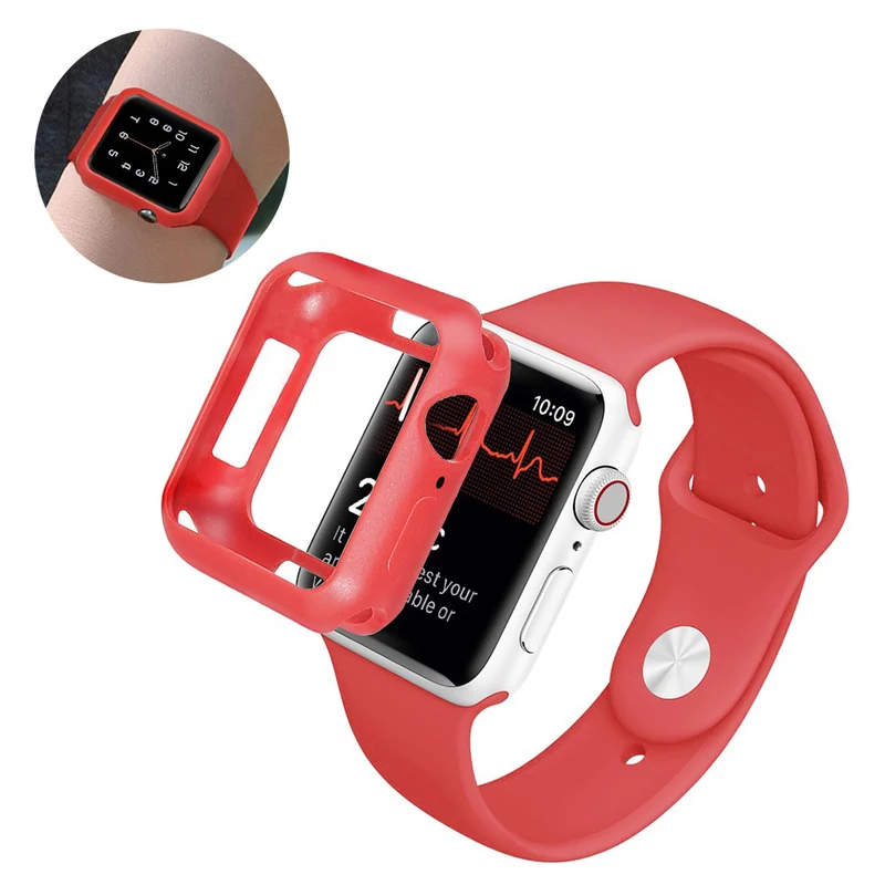 Apple Watch Series 5 44mm / Apple Watch 44mm Dauerhaft Silikon / TPU Universell Bumper