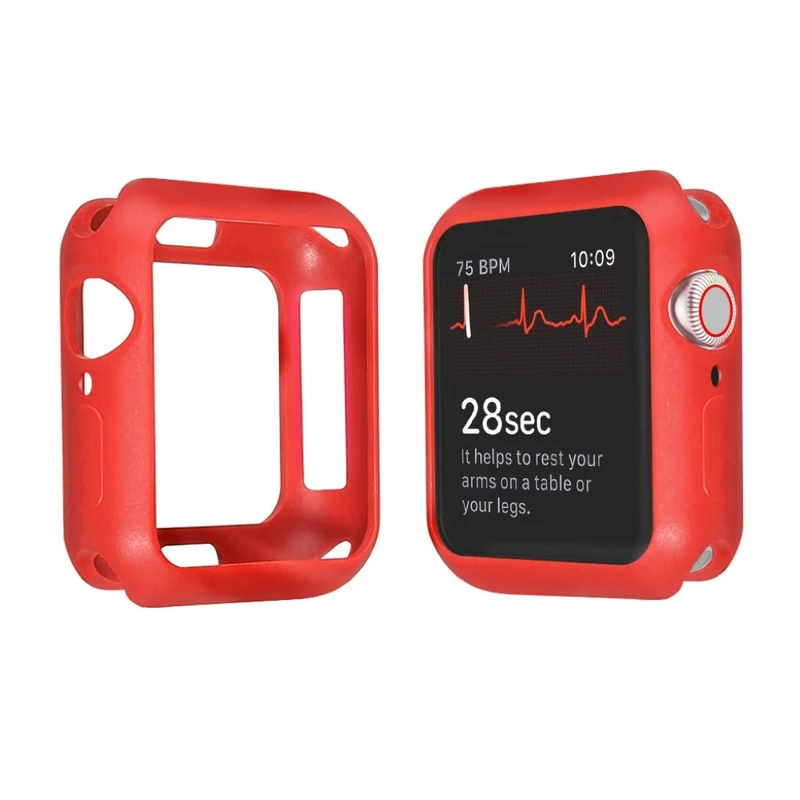 Apple Watch Series 5 44mm / Apple Watch 44mm Dauerhaft Silikon / TPU Universell Bumper