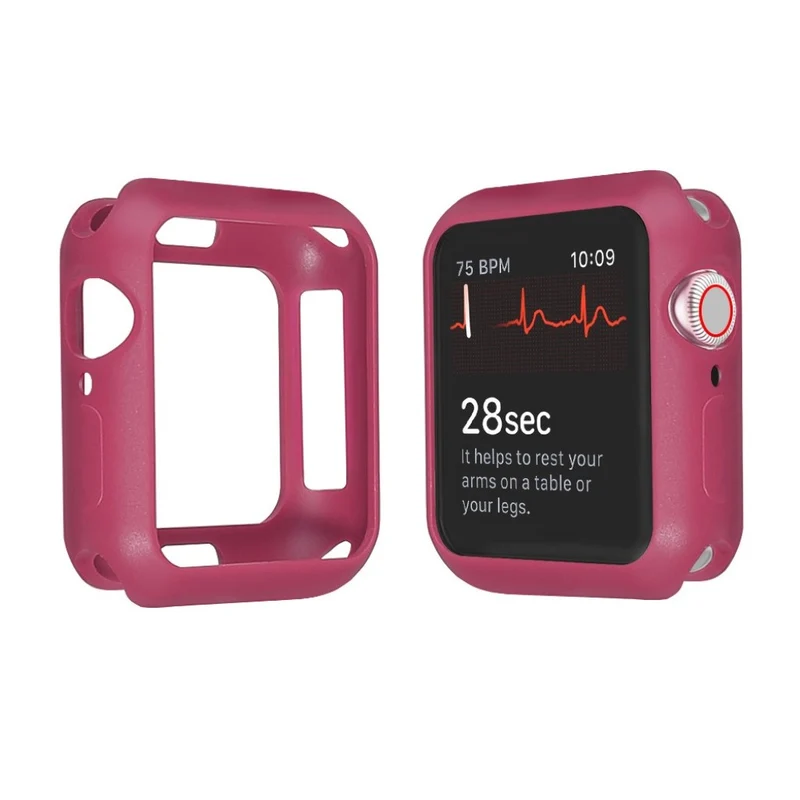 Apple Watch Series 5 44mm / Apple Watch 44mm Dauerhaft Silikon / TPU Universell Bumper