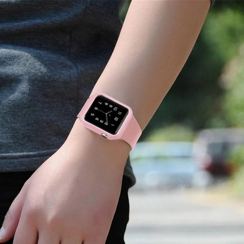 Apple Watch Series 5 44mm / Apple Watch 44mm Dauerhaft Silikon / TPU Universell Bumper