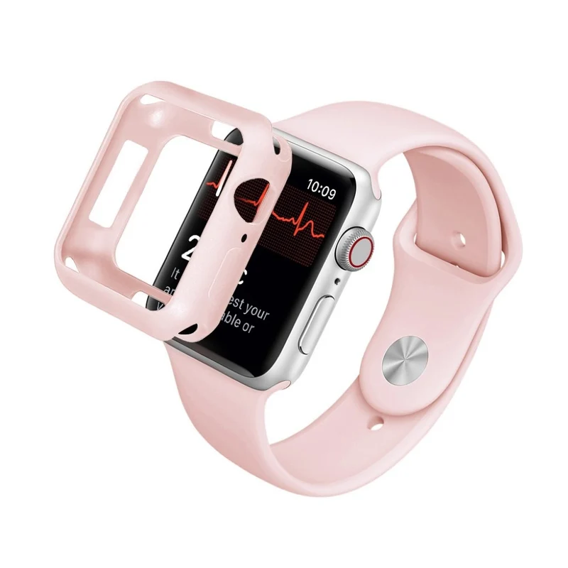 Apple Watch Series 5 44mm / Apple Watch 44mm Dauerhaft Silikon / TPU Universell Bumper