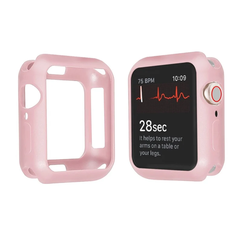 Apple Watch Series 5 44mm / Apple Watch 44mm Dauerhaft Silikon / TPU Universell Bumper