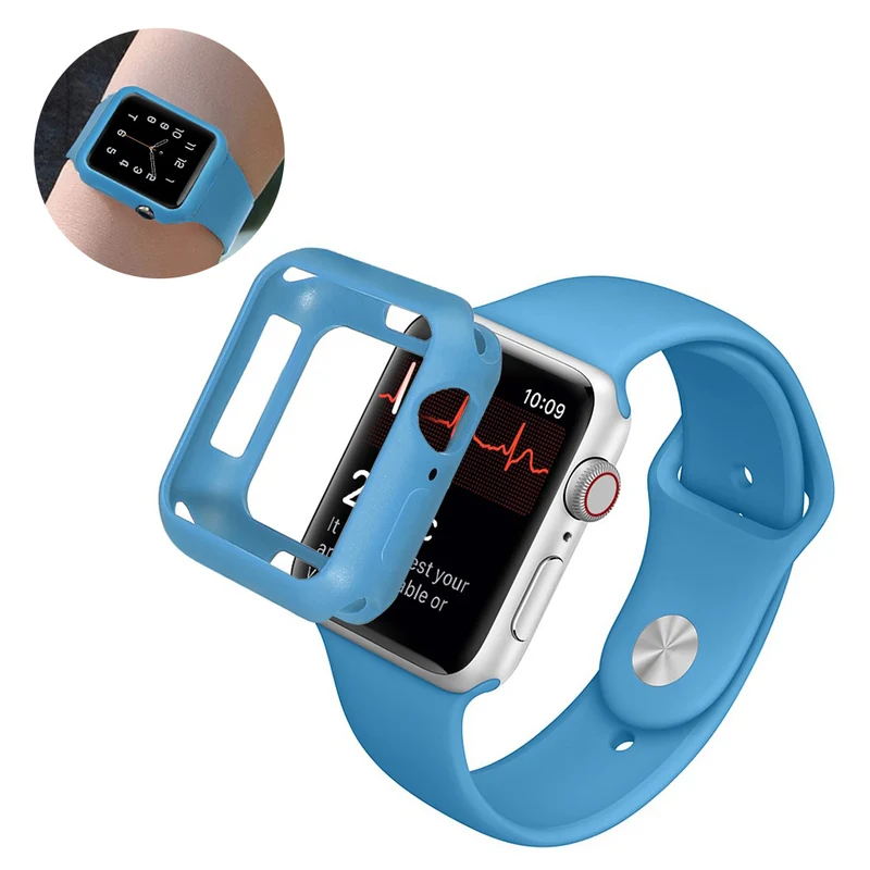 Apple Watch Series 5 44mm / Apple Watch 44mm Dauerhaft Silikon / TPU Universell Bumper