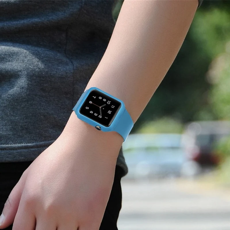 Apple Watch Series 5 44mm / Apple Watch 44mm Dauerhaft Silikon / TPU Universell Bumper