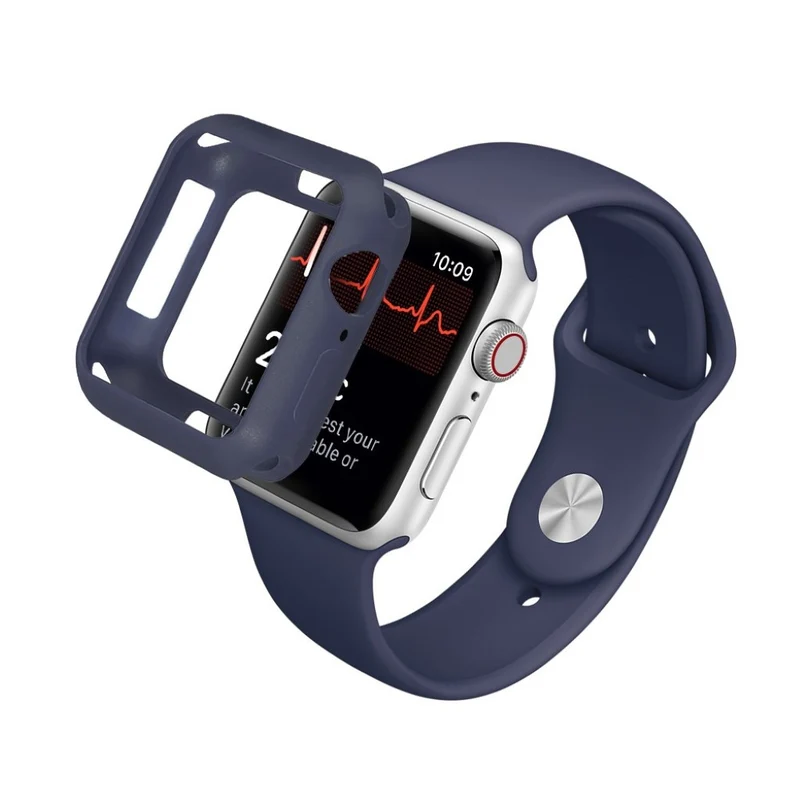 Apple Watch Series 5 44mm / Apple Watch 44mm Dauerhaft Silikon / TPU Universell Bumper