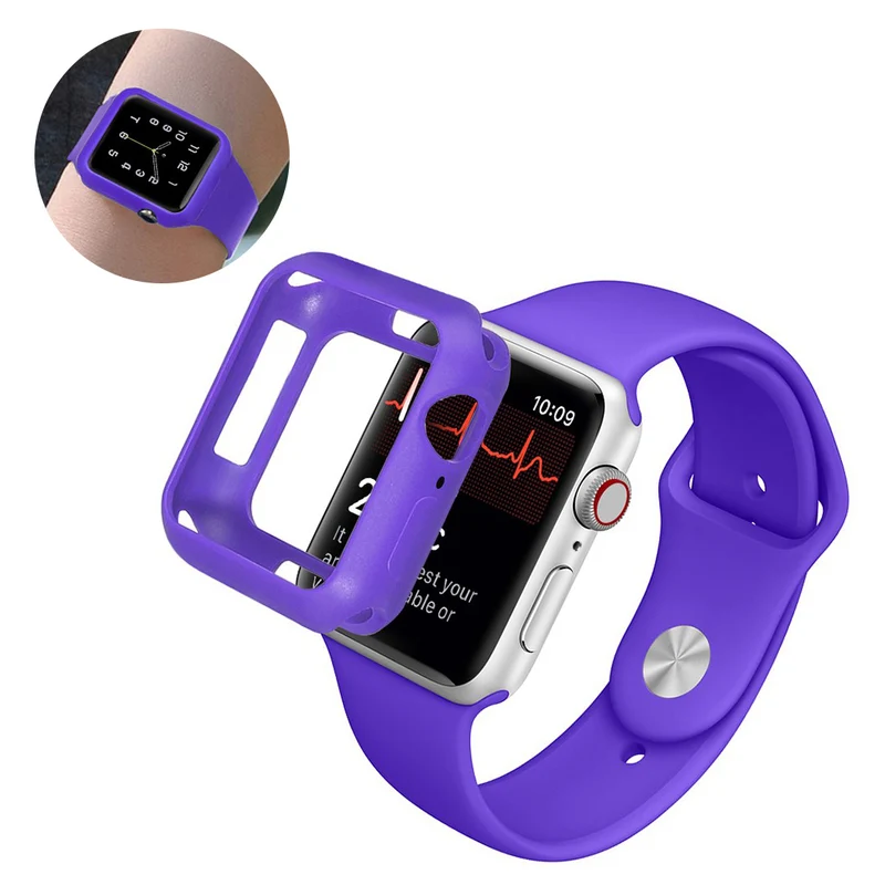 Apple Watch Series 5 44mm / Apple Watch 44mm Dauerhaft Silikon / TPU Universell Bumper