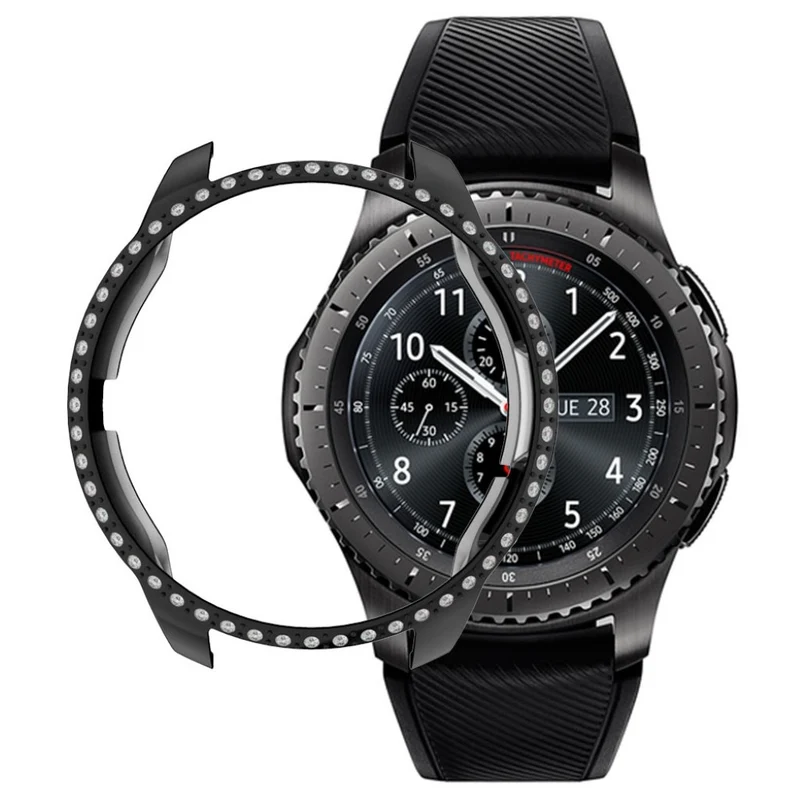 Samsung Galaxy Watch (42mm) Strass und Silikon / TPU Bumper