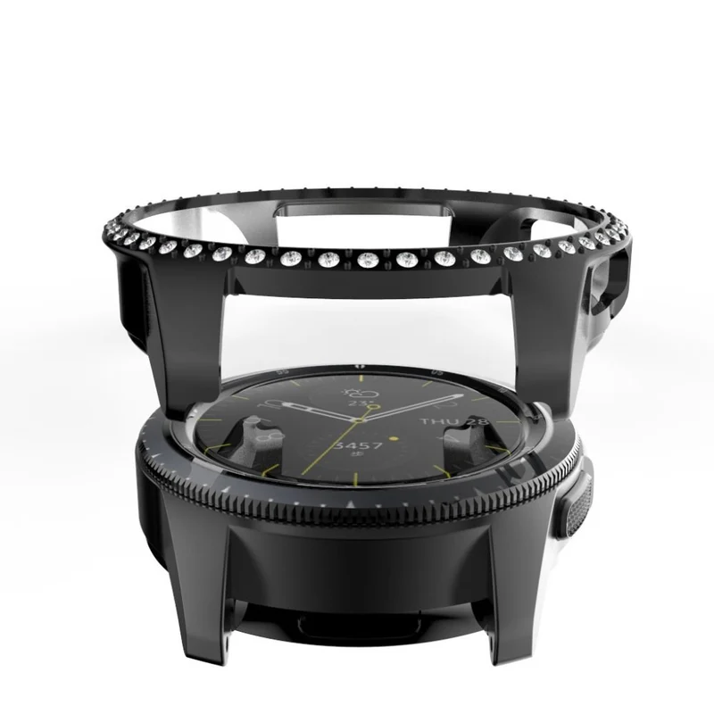 Samsung Galaxy Watch (42mm) Strass und Silikon / TPU Bumper