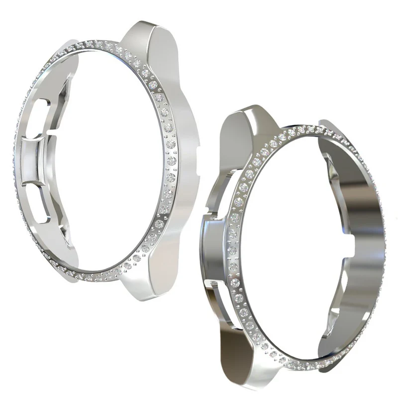 Samsung Galaxy Watch (42mm) Strass und Silikon / TPU Bumper
