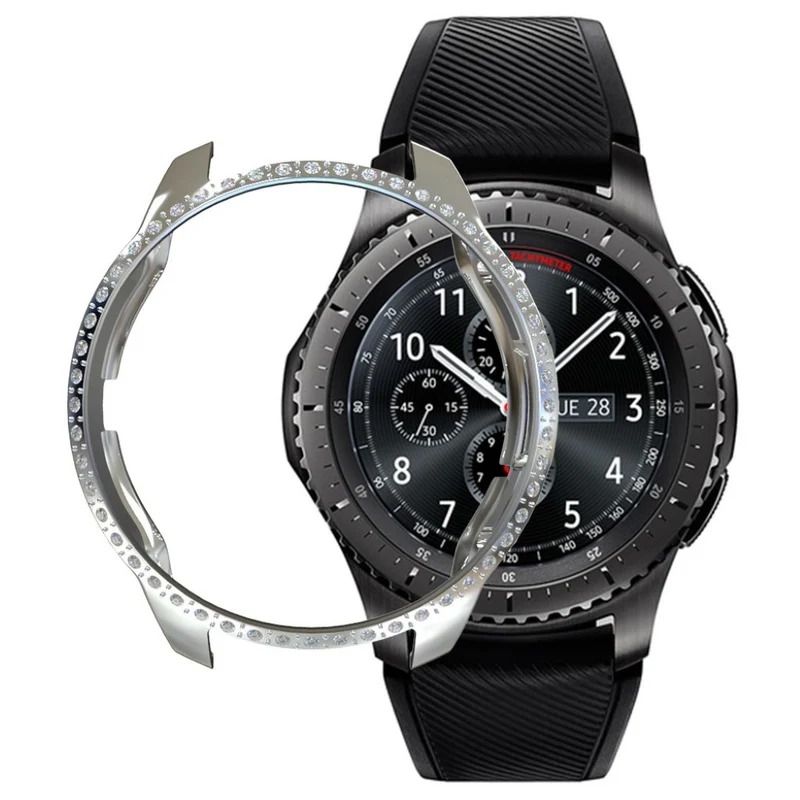 Samsung Galaxy Watch (42mm) Strass und Silikon / TPU Bumper