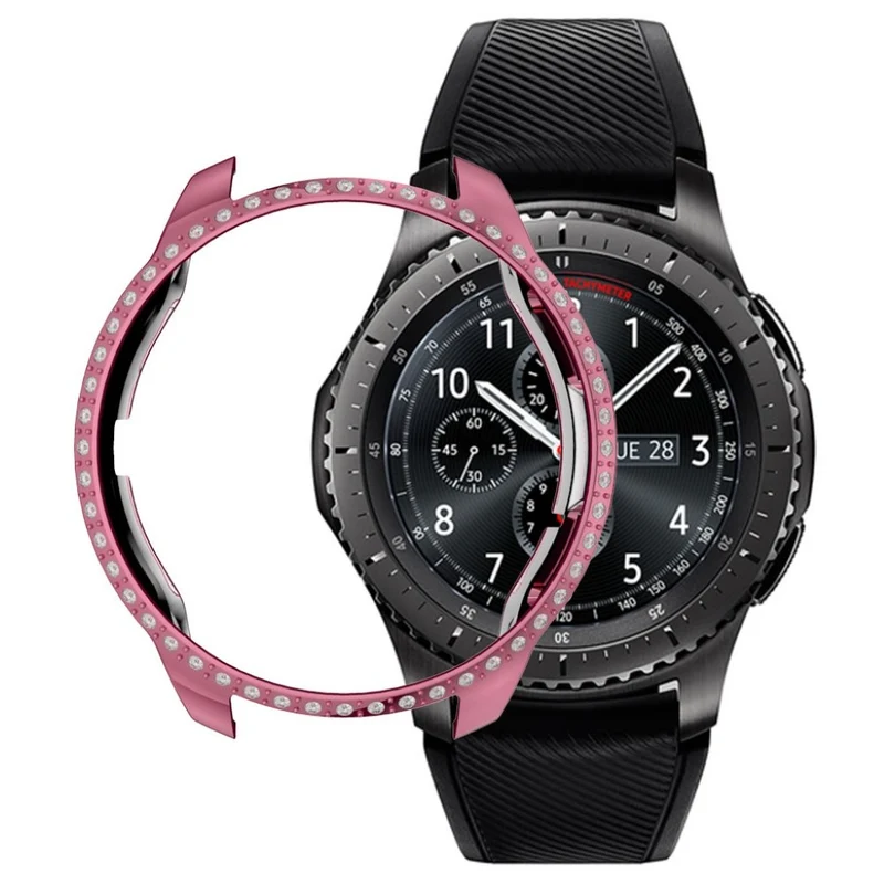 Samsung Galaxy Watch (42mm) Strass und Silikon / TPU Bumper