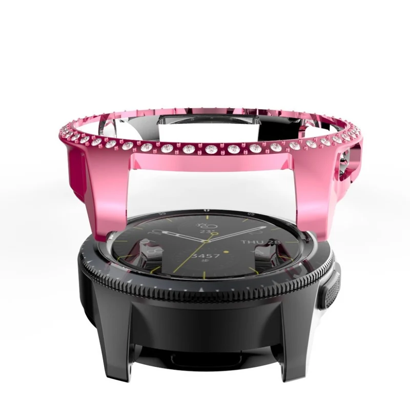 Samsung Galaxy Watch (42mm) Strass und Silikon / TPU Bumper