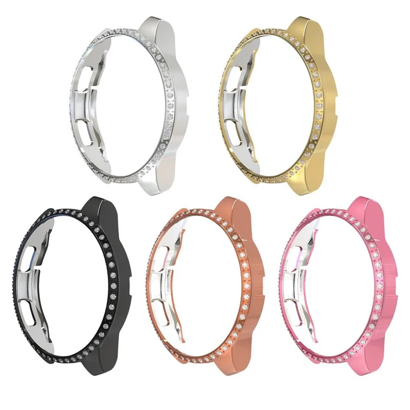Samsung Galaxy Watch (42mm) Strass und Silikon / TPU Bumper