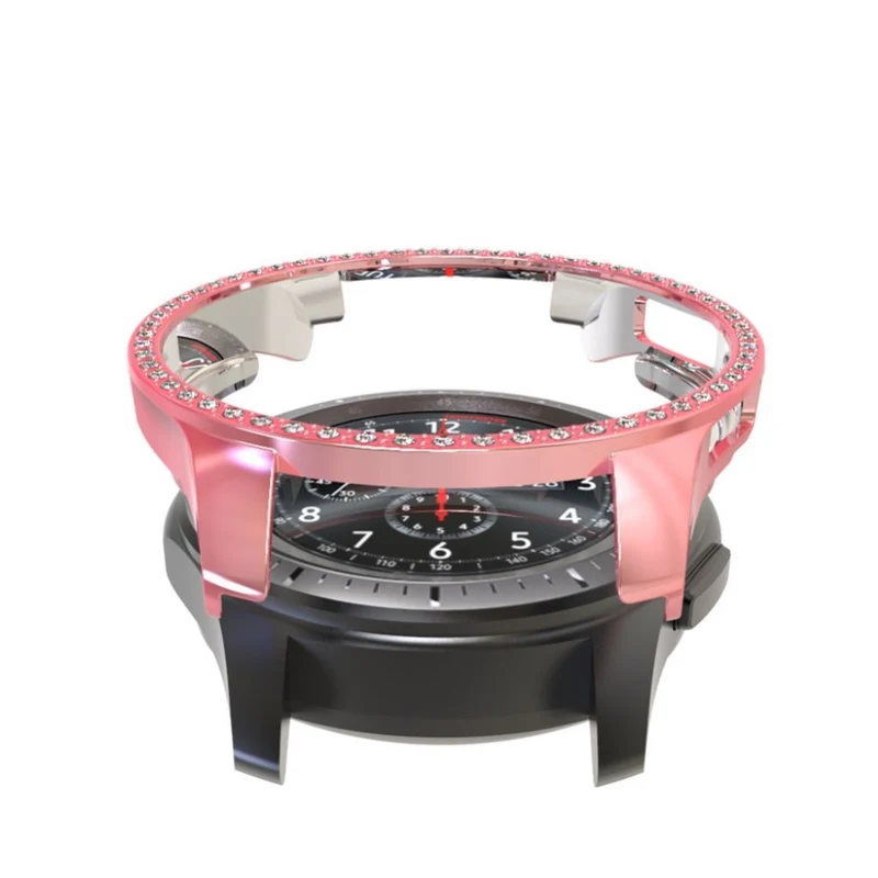 Samsung Galaxy Watch (46mm) Strass und Silikon / TPU Bumper