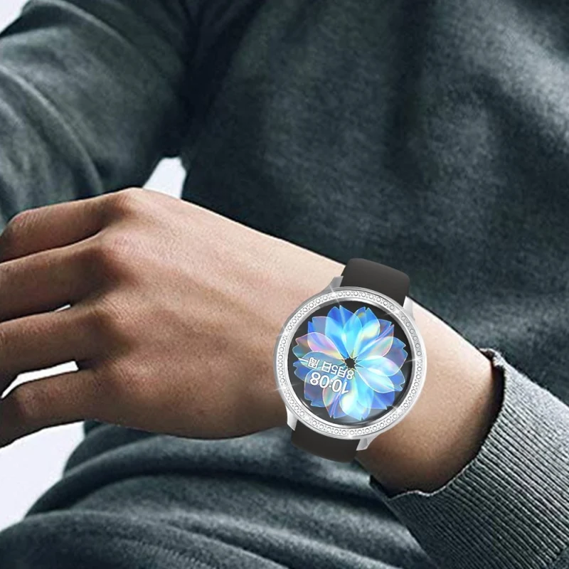 Samsung Galaxy Watch Active 2 - 40mm Strass und Silikon / TPU Bumper