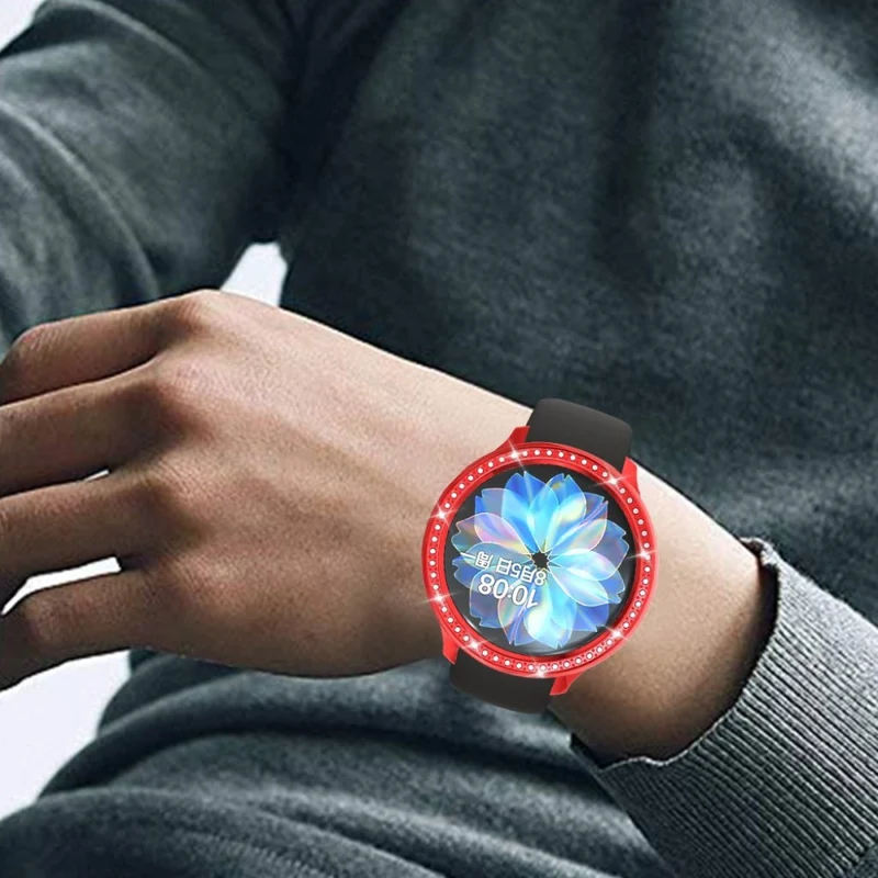 Samsung Galaxy Watch Active 2 - 40mm Strass und Silikon / TPU Bumper