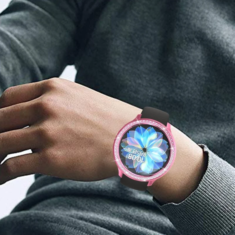 Samsung Galaxy Watch Active 2 - 40mm Strass und Silikon / TPU Bumper