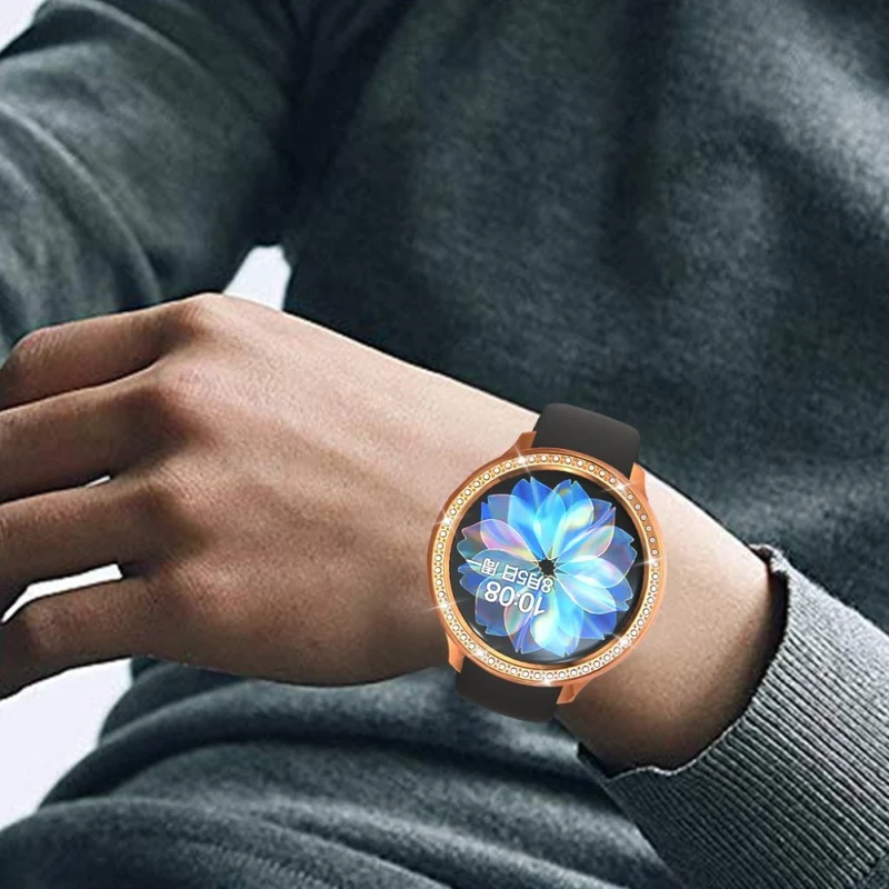 Samsung Galaxy Watch Active 2 - 40mm Strass und Silikon / TPU Bumper