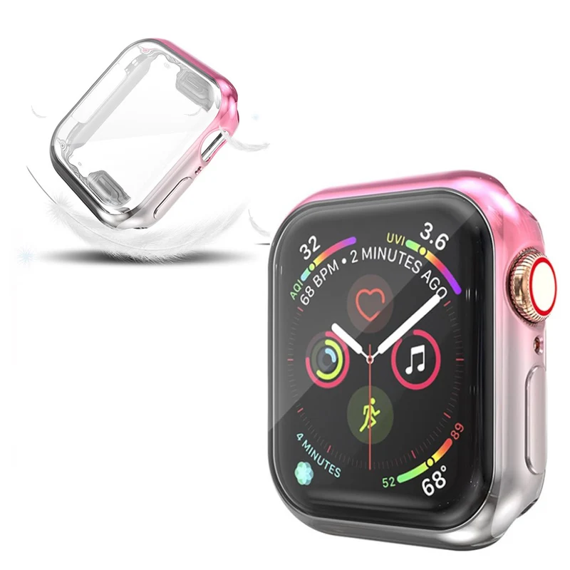 Apple Watch Series 5 44mm Stilvoll Silikon / TPU Bumper
