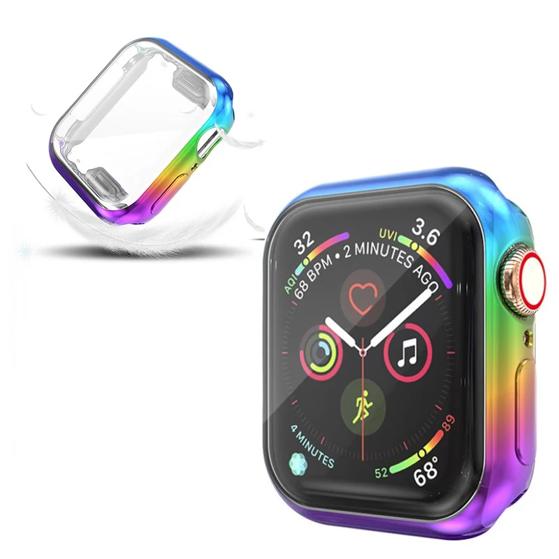 Apple Watch Series 5 44mm Stilvoll Silikon / TPU Bumper