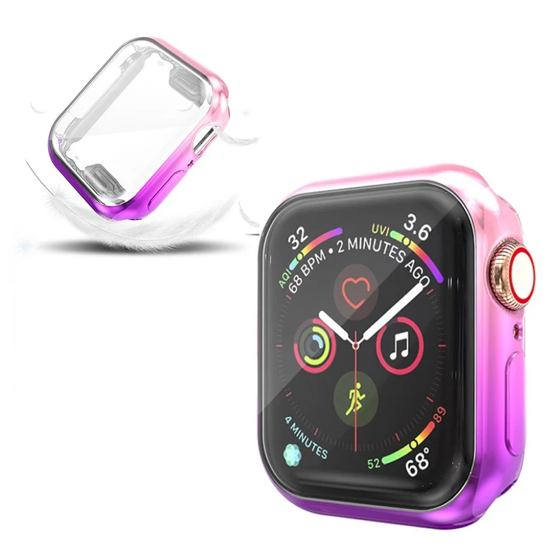 Apple Watch Series 5 44mm Stilvoll Silikon / TPU Bumper
