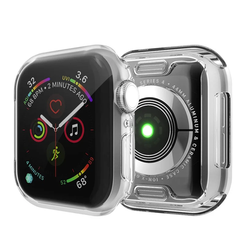 Apple Watch Series 1-3 38mm Transparent Silikon / TPU Bumper