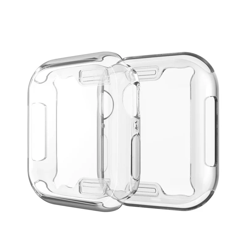 Apple Watch Series 1-3 38mm Transparent Silikon / TPU Bumper
