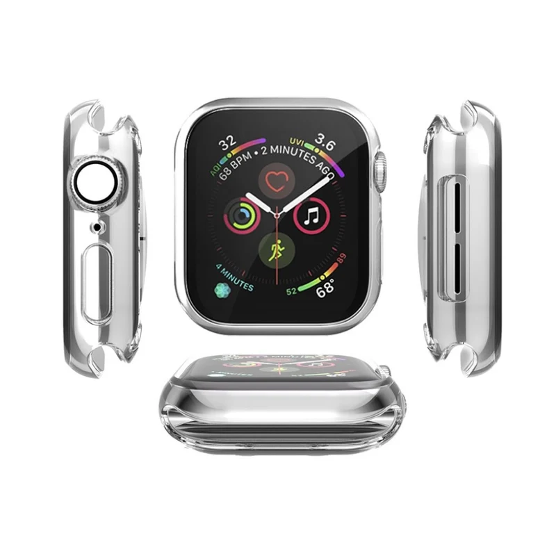 Apple Watch Series 1-3 38mm Transparent Silikon / TPU Bumper