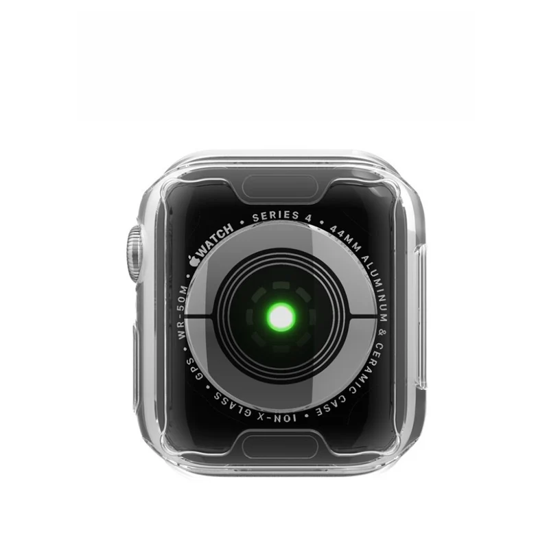 Apple Watch Series 1-3 38mm Transparent Silikon / TPU Bumper