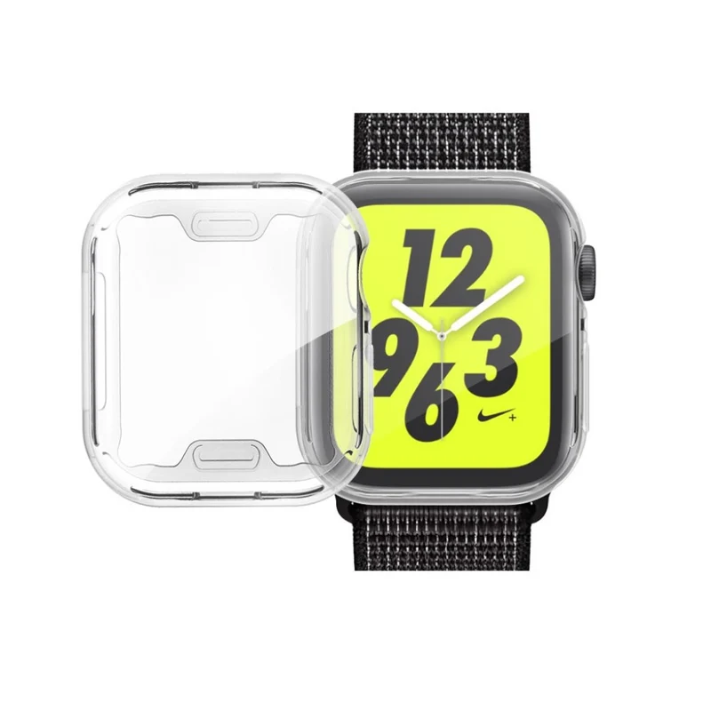 Apple Watch Series 1-3 38mm Transparent Silikon / TPU Bumper
