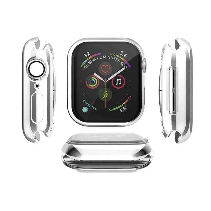 Apple Watch Series 1-3 38mm Transparent Silikon / TPU Bumper
