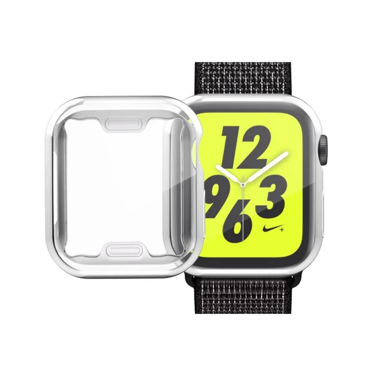 Apple Watch Series 1-3 38mm Transparent Silikon / TPU Bumper