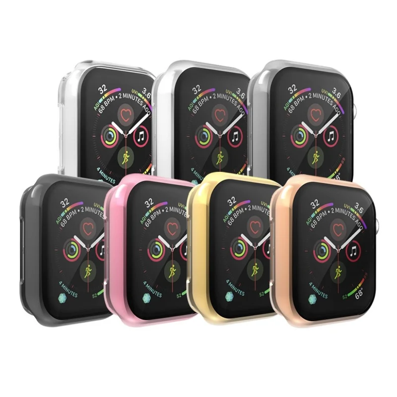 Apple Watch Series 1-3 38mm Transparent Silikon / TPU Bumper